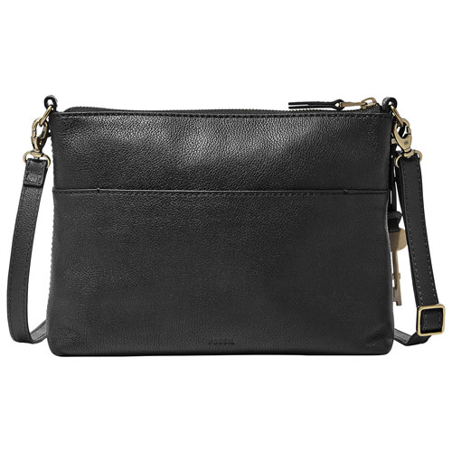 Fossil Fiona Leather Crossbody Bag - Small - Black : Crossbody Bags - Best Buy Canada