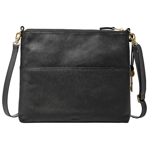 Fossil Fiona Leather Crossbody Bag - Large - Black : Crossbody Bags - Best Buy Canada