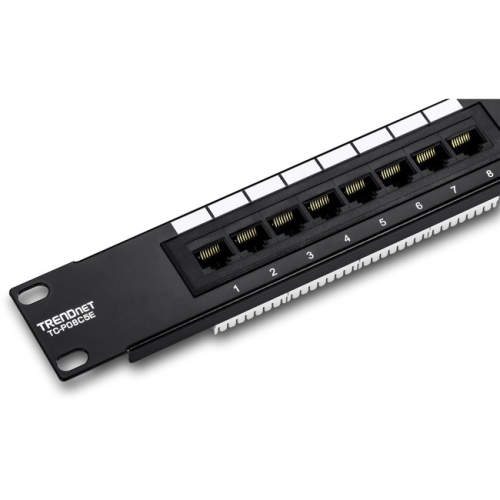 TRENDnet TC-P08C5E 8-Port Cat 5e UTP Patch Panel