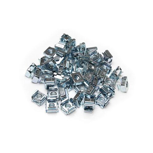 Image 1 de 1.. StarTech 50 Pkg M5 Cage Nuts for Server Rack Cabinets