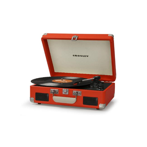 Cruiser II Battery Powered Turntable Orange Turntables Best Buy Canada