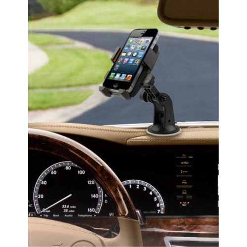 Armor All AMK3-0117-BLK Support universel pour téléphone / GPS à ventouse