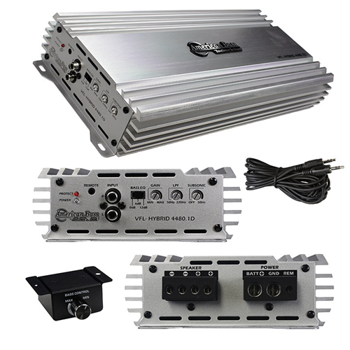 Amplificateur hybride mono de classe D de 4500 W VFL44801D d’American Bass