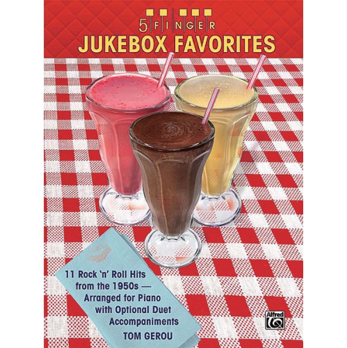 Alfred 00-34035 5 Finger Jukebox Favorites - Music Book