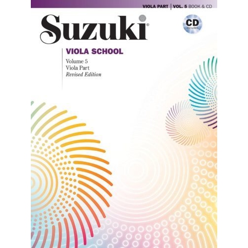 Alfred 00-45021 Suzuki Viola School Viola Part & CD Volume 5 - Revised