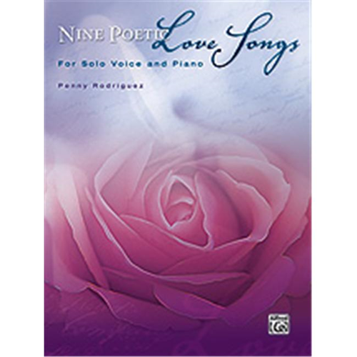 Alfred 00-32918 Nine Poetic Love Songs - Music Book