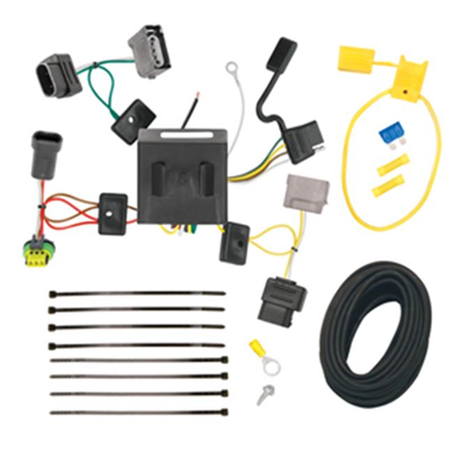 TOW READY  118536 T-One Connector Assembly With Upgraded Circuit Protected Modulite HD Module 4 X 4.80 X 8.90 In