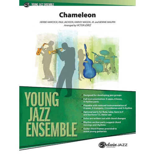 Alfred 00-30628 3 x 1 x 10 Chameleon - Music Book