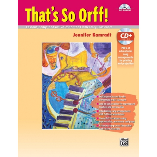 Alfred 00-42360 THATS SO ORFF-BK&CD