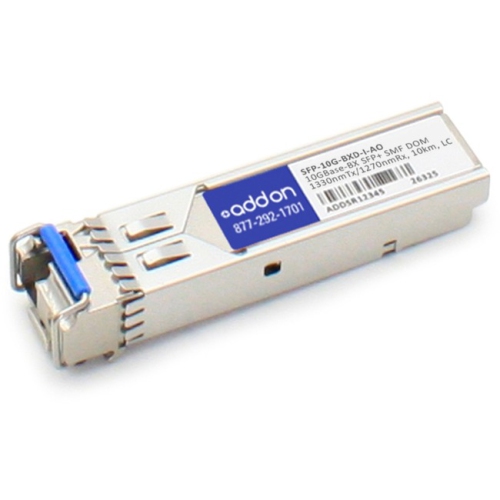 AddOn Cisco SFP-10G-BXD-I Compatible TAA Compliant 10GBase-BX SFP+ Transceiver