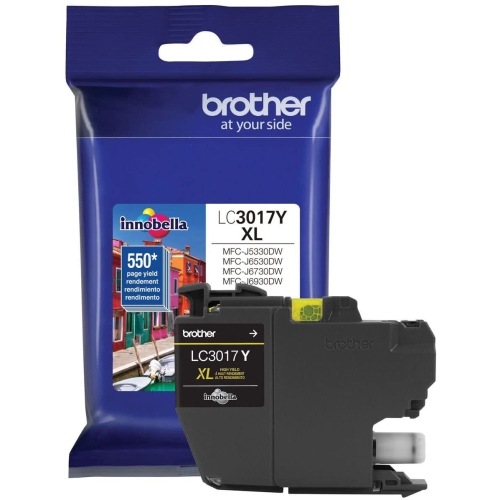 Brother LC3017Y High Yield Yellow Ink Cartridge