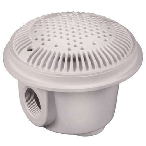 Hayward Pool Products WG1048AVPAK2 8 In. Suction Outlet For Vinyl Pools - White