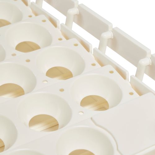 Farm Innovators – spatule à oeufs à pois 41 automatique 3200 pour l’éclosion améliorée, blanc