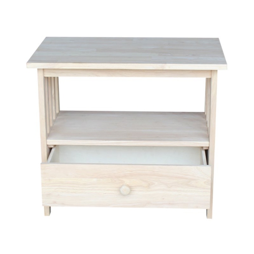International Concepts Unfinished Mission TV Stand