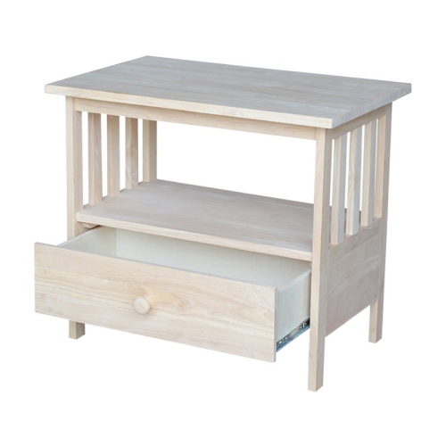 International Concepts Unfinished Mission TV Stand