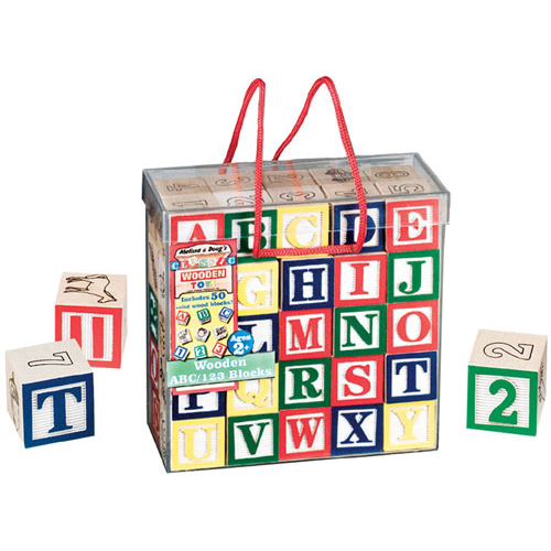 LIGHTS CAMERA  Interaction Lci1900 Wooden Abc/123 Blocks Great Toy