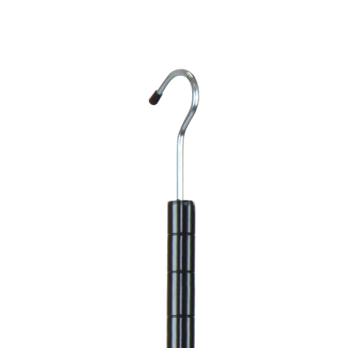 Oceanstar Design Group ACR1545B 2-Tier Portable Adjustable Closet Hanger Rod Black