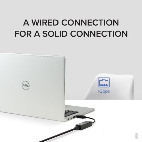 Plugable USB to Ethernet Adapter, USB 3.0 to Gigabit Ethernet, Supports Windows 11, 10, 8.1, 7, XP, Linux, Chrome OS