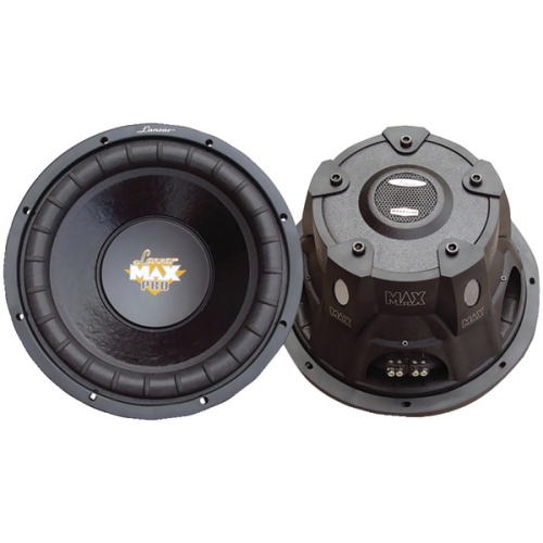 SOUND AROUND/LANZAR AUDIO MAXP104D 10 1200 Watt Dual Voice Coil Subwoofer Driver for Small Enclosures