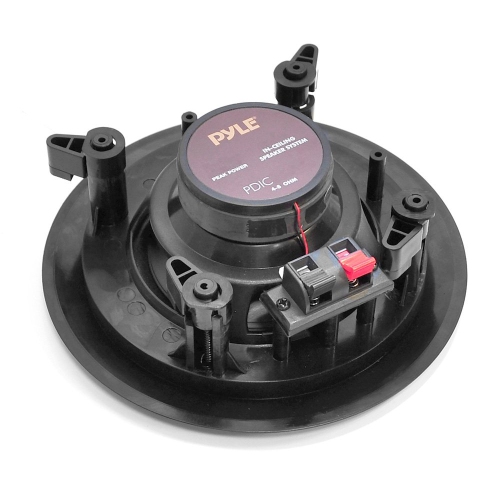 Sound Around-Pyle PDIC81RDBK 8-Inch 2-Way In-Ceiling Speaker System Black