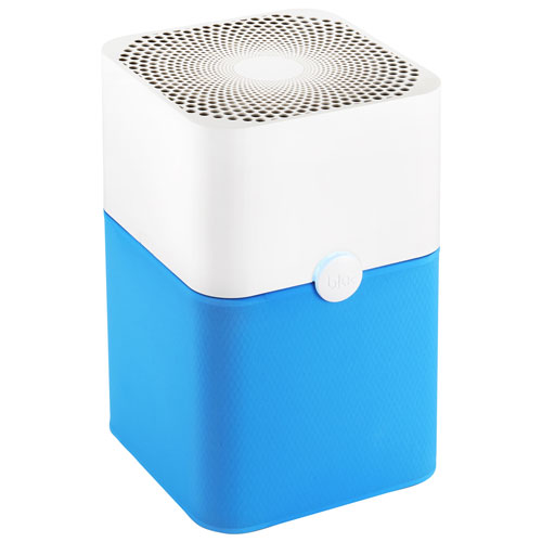 Purificateur Blue Pure 211+ de Blueair, éliminateur allergènes/odeurs, préfiltre lavable-Blanc/Bleu
