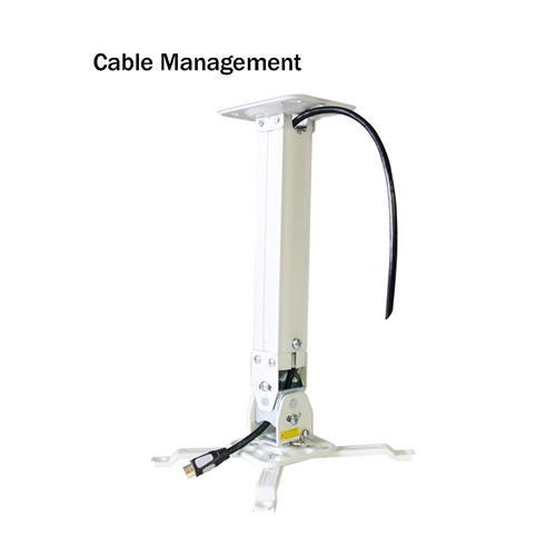 Boost PM523-WH Universal Telescopic Ceiling Projector Mount/Bracket