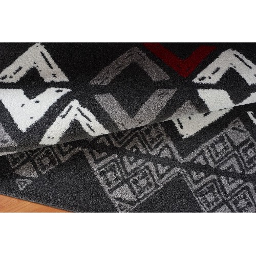 LA Dole Flash 2'7" x 9'10" Hallway Runner - Grey