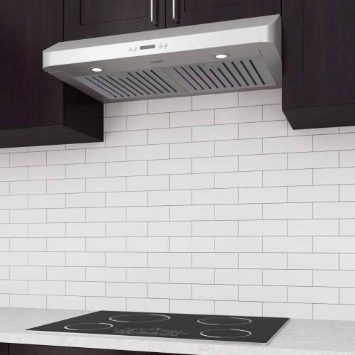 Ancona Slim Chef 30" Under Cabinet Range Hood in Stainless Steel