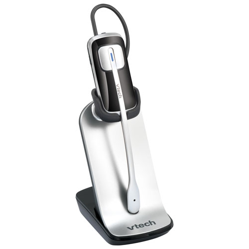 VTech DECT 6.0 Cordless Headset - Black/Silver