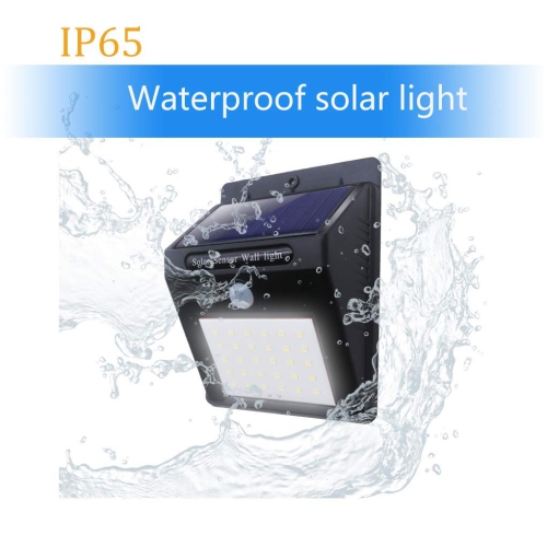 MegaPower 30 LEDs Waterproof Security Motion Sensor Solar Light 4PCS PACK
