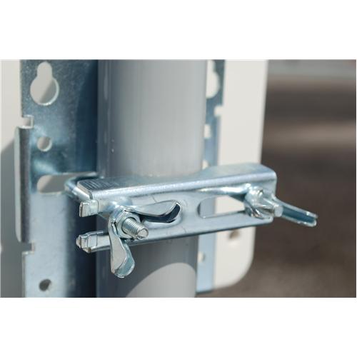 Antenne d’extérieur amplifiée compacte de téléviseur AMX pour signaux ATSC VHF et UHF TVHD