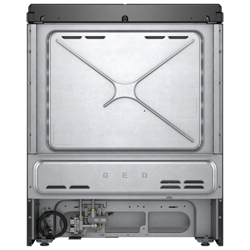 Whirlpool 30" 5.8 Cu. Ft. True Convection 5-Burner Slide-In Gas Range - Black Stainless