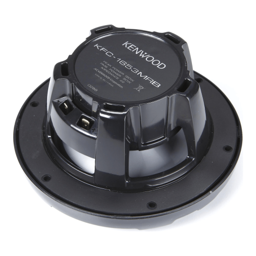 Kenwood KFC-1653MRB 6-1/2" 2-Way Marine Speakers - Black - Pair