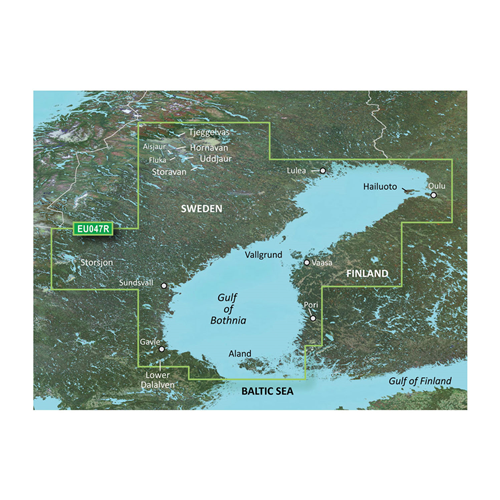 Garmin VEU047R Gulf of Bothnia Kalix to Grisslehamn SD Card