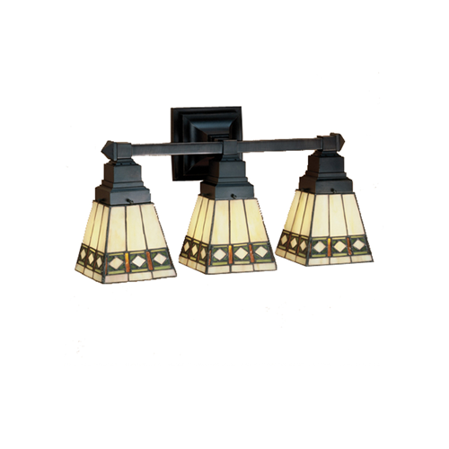 mission style bathroom light fixtures