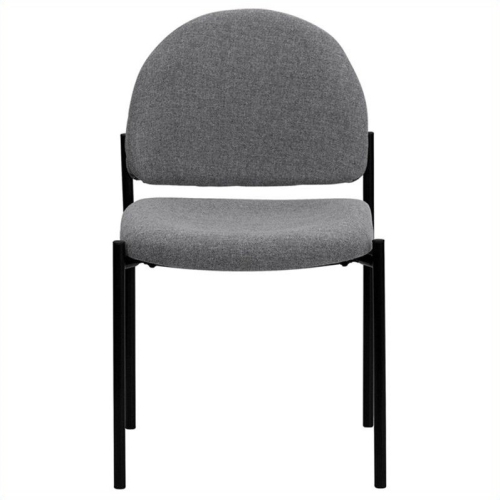 FLASH FURNITURE Gray Fabric Comfortable Stackable Steel Side Chair [Bt-515-1-Gy-Gg] The perfect chair at a great price!