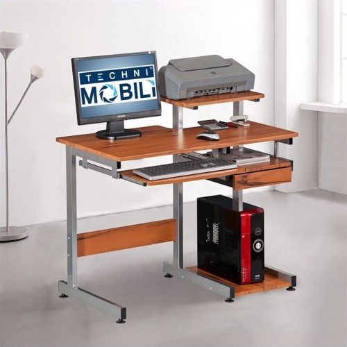 Techni Mobili Traditional Computer Desk 1347 Rta 2706a Wg01