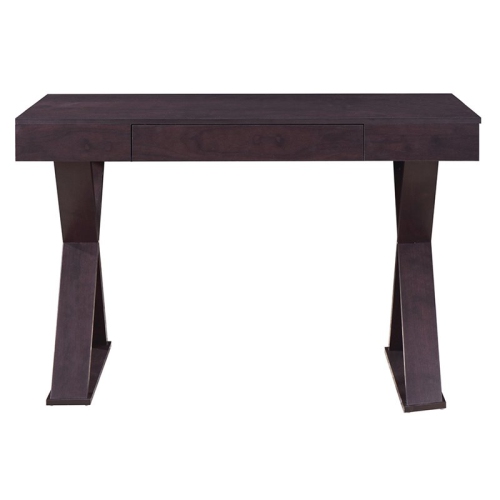 Techni Mobili Trendy Desk with Drawer in Espresso