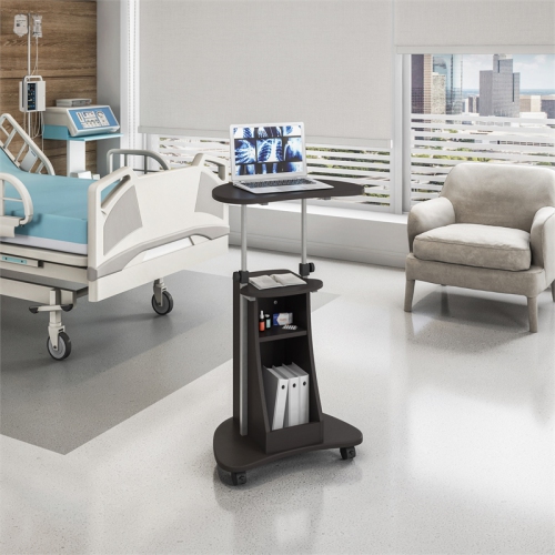 Techni Mobili Cadmus Mobile Laptop Stand in Graphite