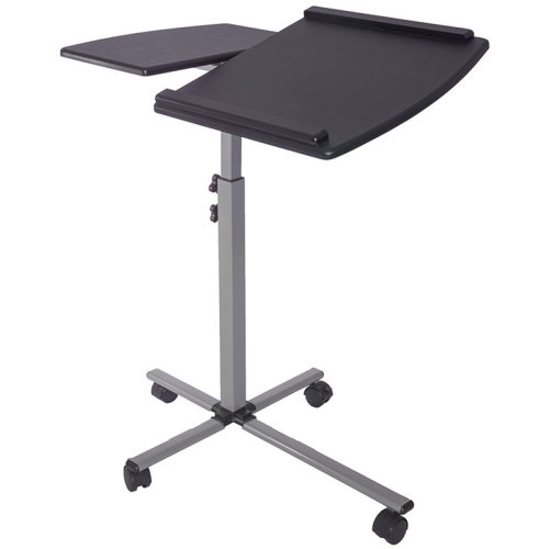 Techni Mobili Deluxe Rolling Laptop Stand Graphite