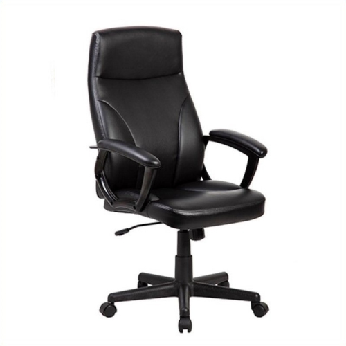 TECHNI MOBILI  Medium Back Manager Office Chair In In Black