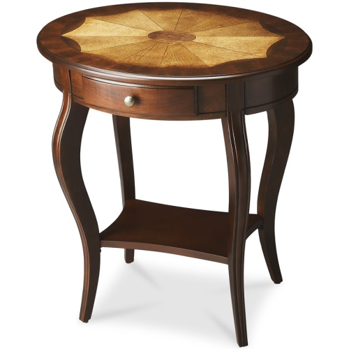 BUTLER SPECIALTY  Oval Accent Table Plantation Cherry Light