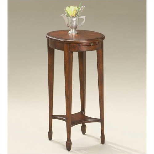 BUTLER SPECIALTY  Oval Accent Table In Plantation Cherry