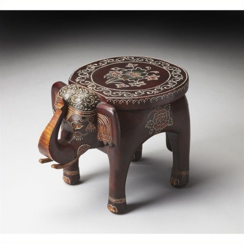 BUTLER SPECIALTY  Artifacts Elephant Accent Table