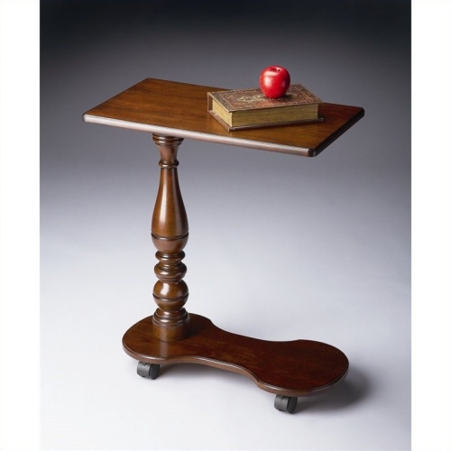 BUTLER SPECIALTY  Mabry Wood Mobile Tray Table In Cherry