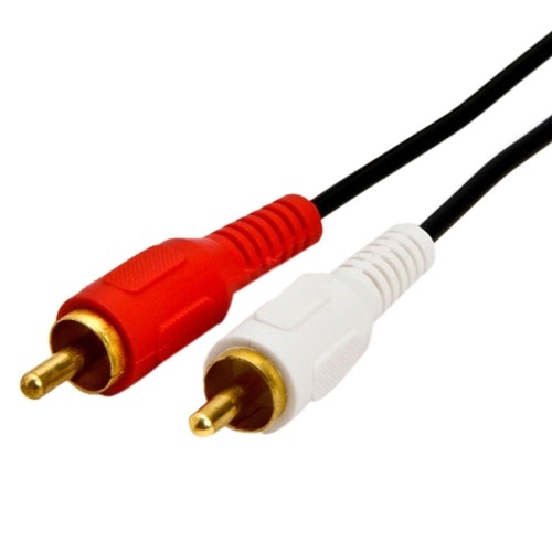 RCA Stereo Audio Cable Male To Male - 3 Ft