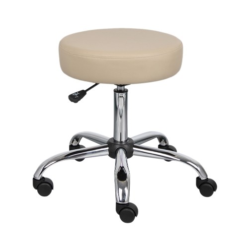 Boss Office Products Boss Beige Caressoft Medical Stool