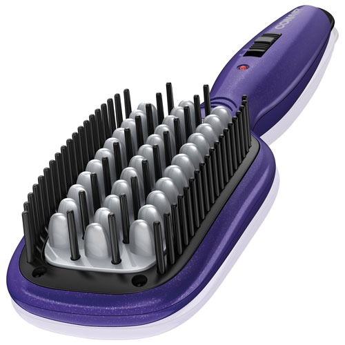 Conair MiniPro Ceramic Smoothing Brush (BC11) Purple Hair