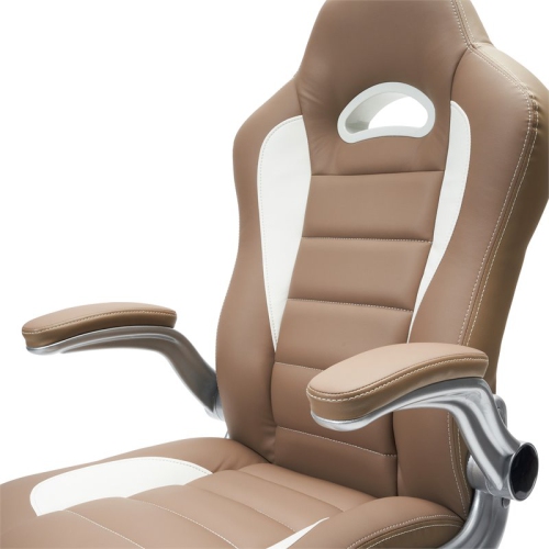Techni Mobili Sport Race Executive Office Chair in Camel