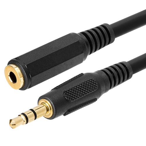 Stereo Audio Headphone Extension Cable 3.5mm - 3 FT